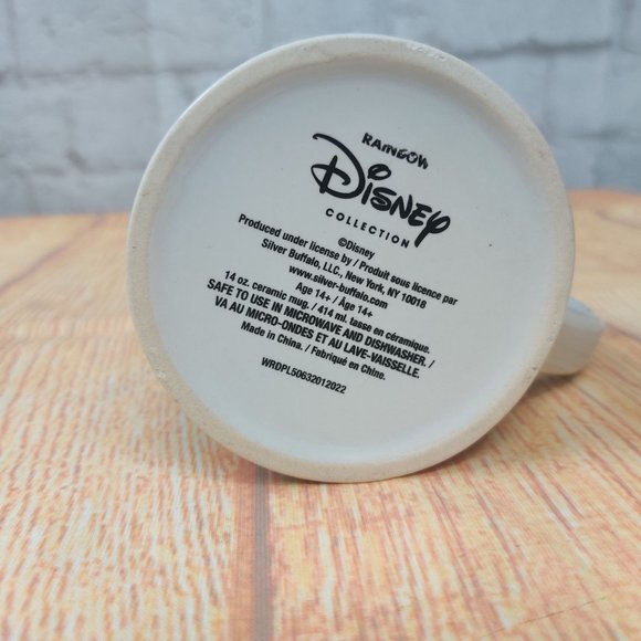 Rainbow Disney collection Mickey Mouse ears coffee mug cup pride love ally 14 oz - Picture 3 of 6